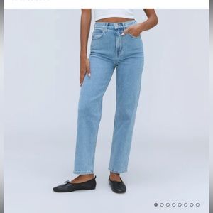 ✨Everlane Way High Jean size 30 Regular in Light Indigo✨